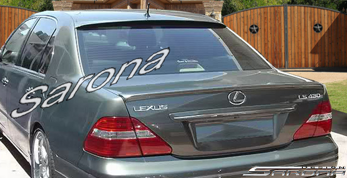 Custom Lexus LS430 Roof Wing  Sedan (2001 - 2006) - $290.00 (Manufacturer Sarona, Part #LX-010-RW)